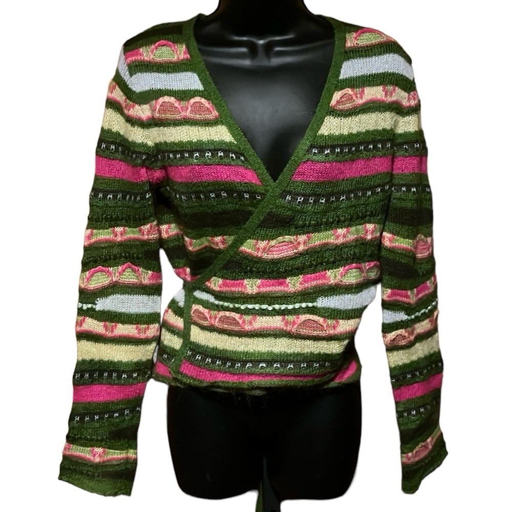 United Colors Of Benetton Multicolor Striped Sweater - Picture 2 of 5